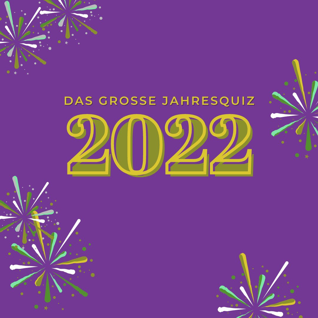 Der große Quiz-Rückblick 2022 mit 99 Fragen und Antworten