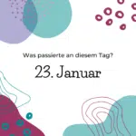 Quiz zum 23. Januar