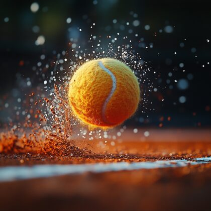 Fragespiel fürs Allgemeinwissen: 9 Fragen über … Tennis