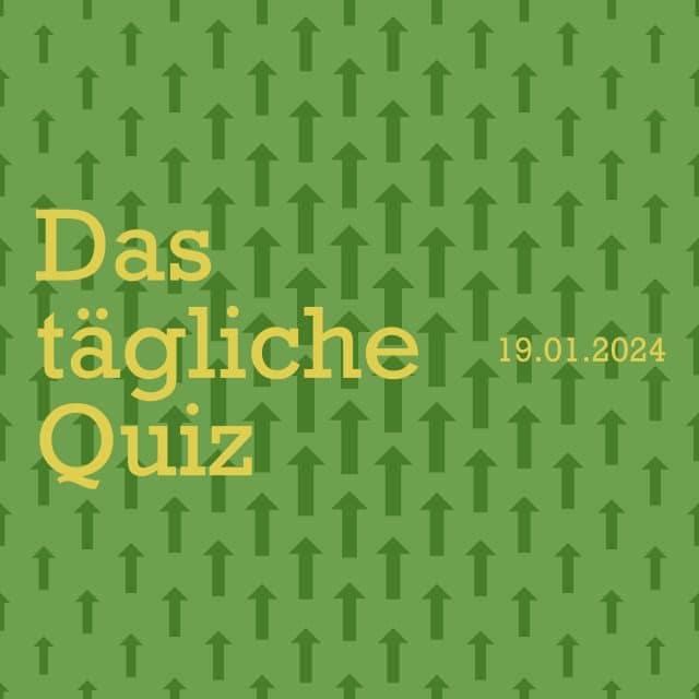 Das Tägliche Quiz: Teste Kostenlos Dein Allgemeinwissen!