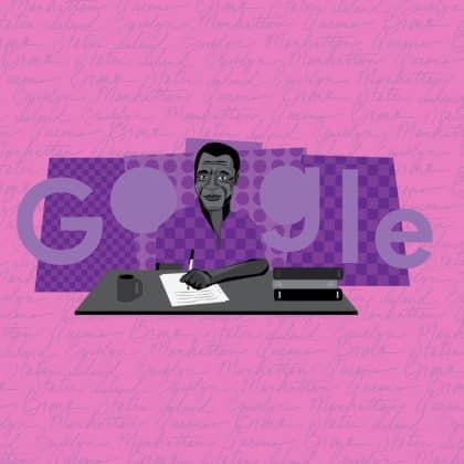 Google Doodle: Das Literaturquiz zu Ehren von James Baldwin