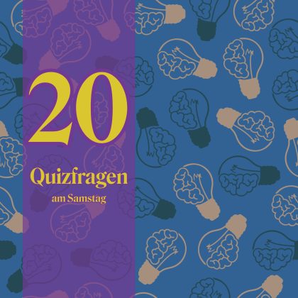 20 Quizfragen am Samstag: Konditioniere dein Allgemeinwissen!