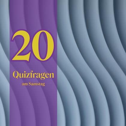 20 Quizfragen am Samstag: Hältst du dich für einen Überflieger?