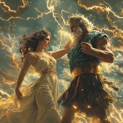 Mythologie Quiz: Wer waren Zeus' heimliche Affären? Finde es heraus!