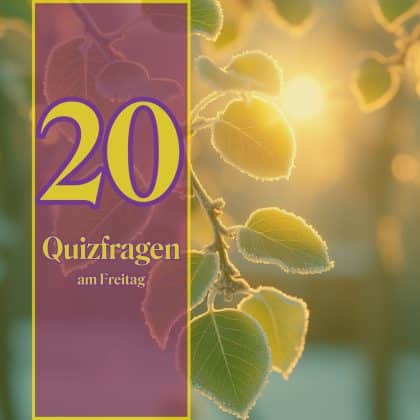 20 Quizfragen am Freitag: Steigere so deine geistige Fitness!