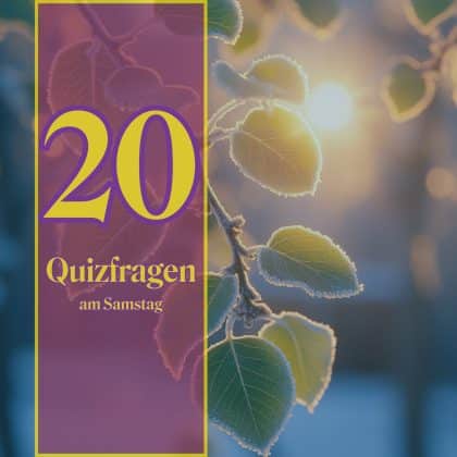 20 Quizfragen am Samstag: Steigere so deine geistige Fitness!