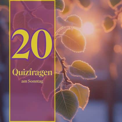 20 Quizfragen am Sonntag: Steigere so deine geistige Fitness!