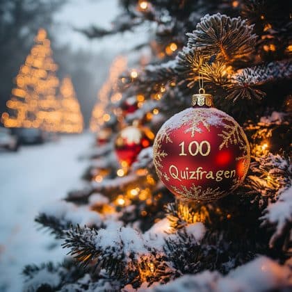 100 Quizfragen mit Antworten mit Suchtgefahr zu Weihnachten