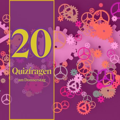 20 Quizfragen am Donnerstag als lehrreicher Regen