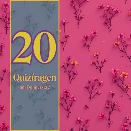 20 Quizfragen am Donnerstag, um dein Köpfchen zu fordern