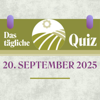 Quiz des Tages vom 20. September 2025: Zünde das Wissensfeuerwerk!
