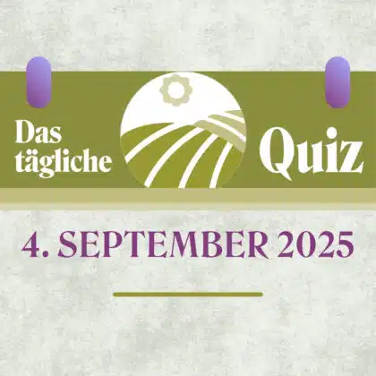 Quiz des Tages vom 4. September 2025: Zeig, wie fit dein Hirn ist!