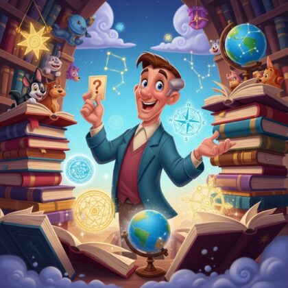 Fragespiel fürs Allgemeinwissen: Rätsel dich nach oben!