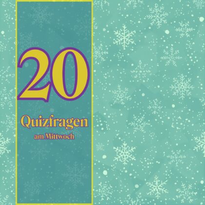 20 Quizfragen am Mittwoch, weil du clever bleiben willst