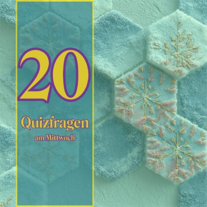 20 Quizfragen am Mittwoch: Bring dein Wissen auf Kurs!