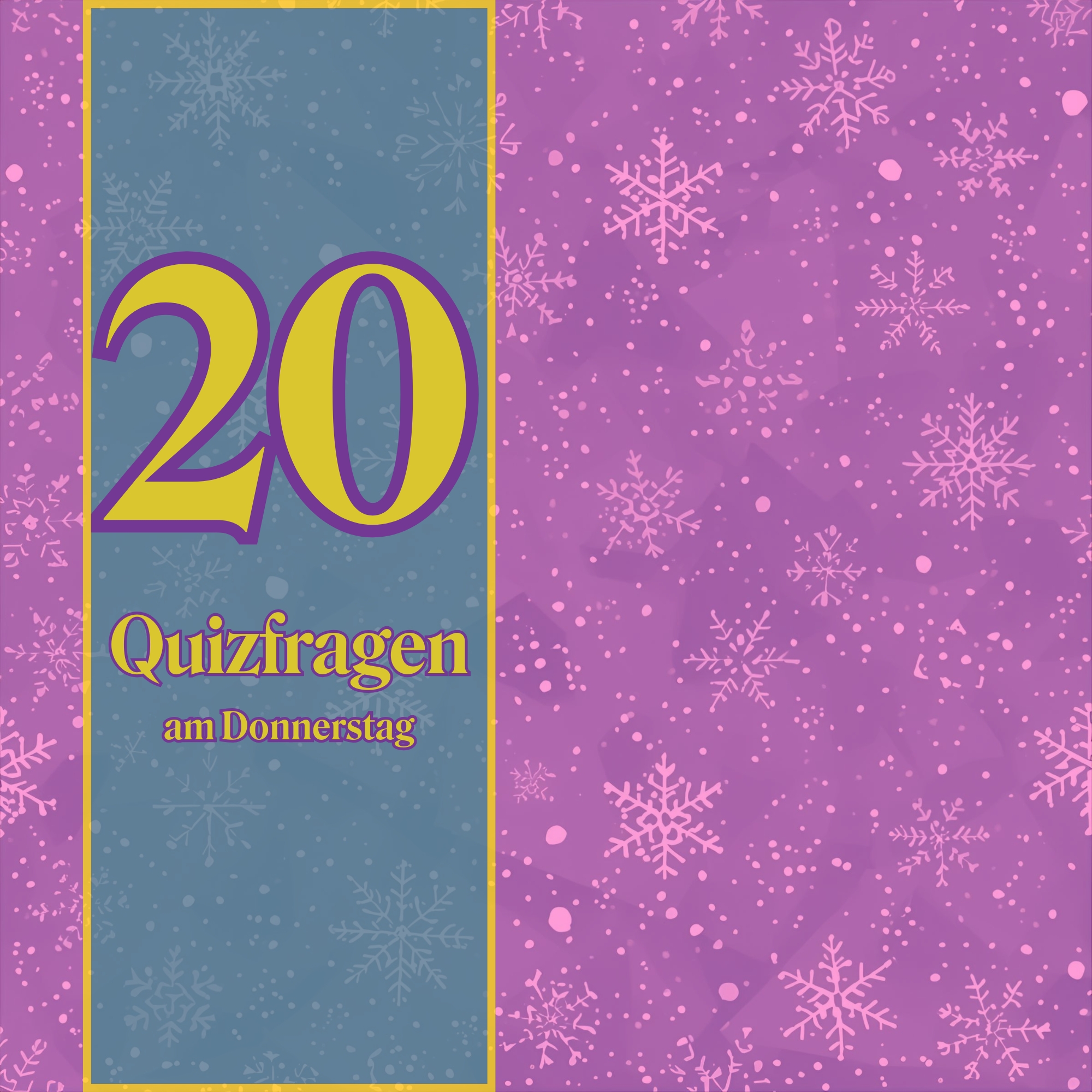 20 Quizfragen am Donnerstag, weil du jetzt glänzen willst