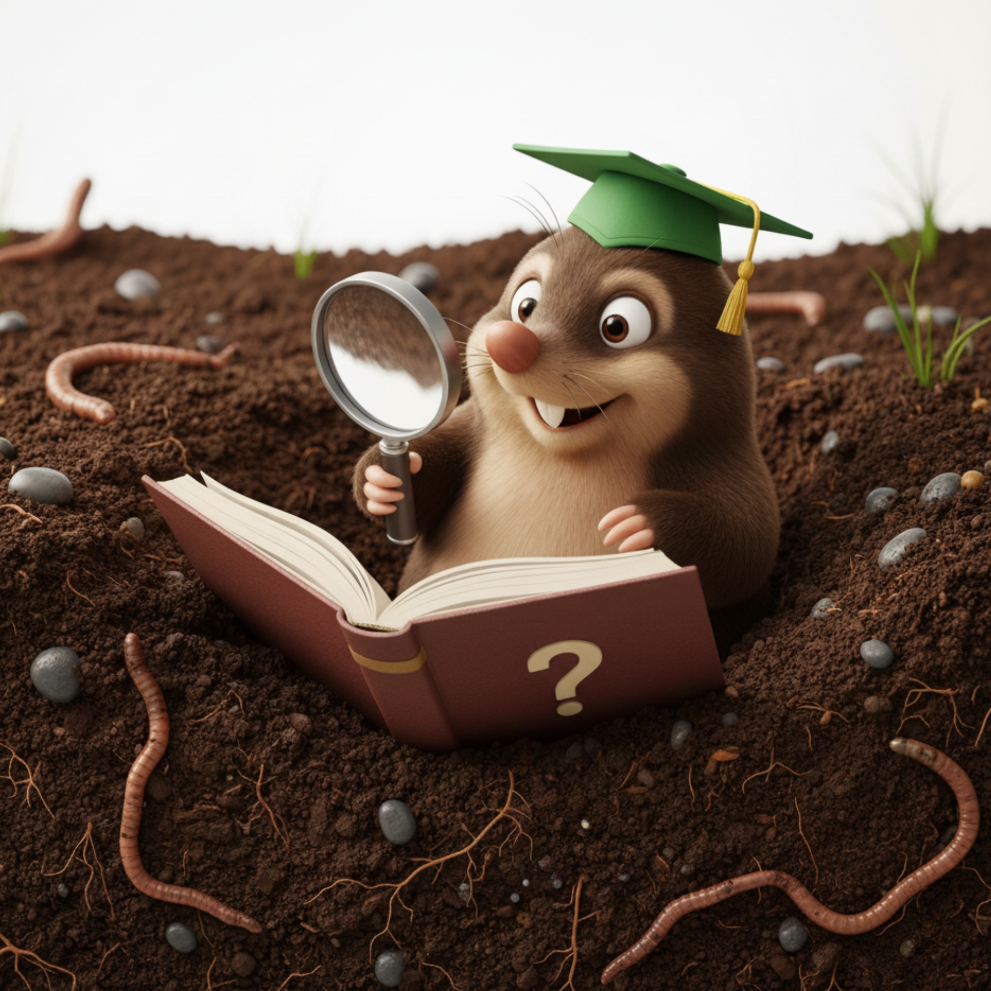 Quiz zum Weltbodentag: Bist du ein echter Maulwurf-Experte?