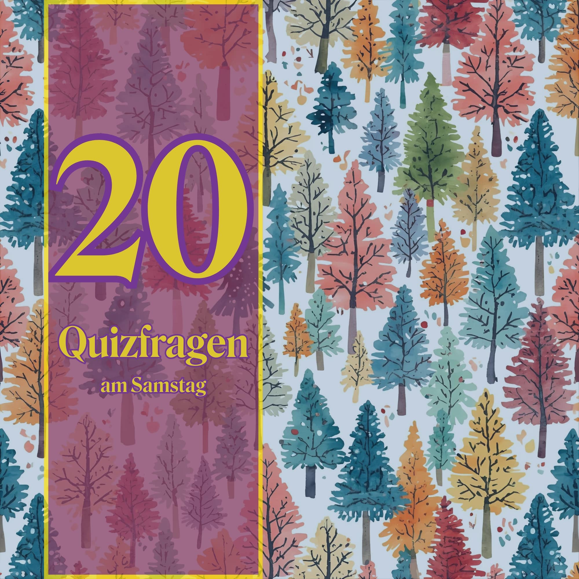 20 Quizfragen am Samstag, weil endlich Zeit ist