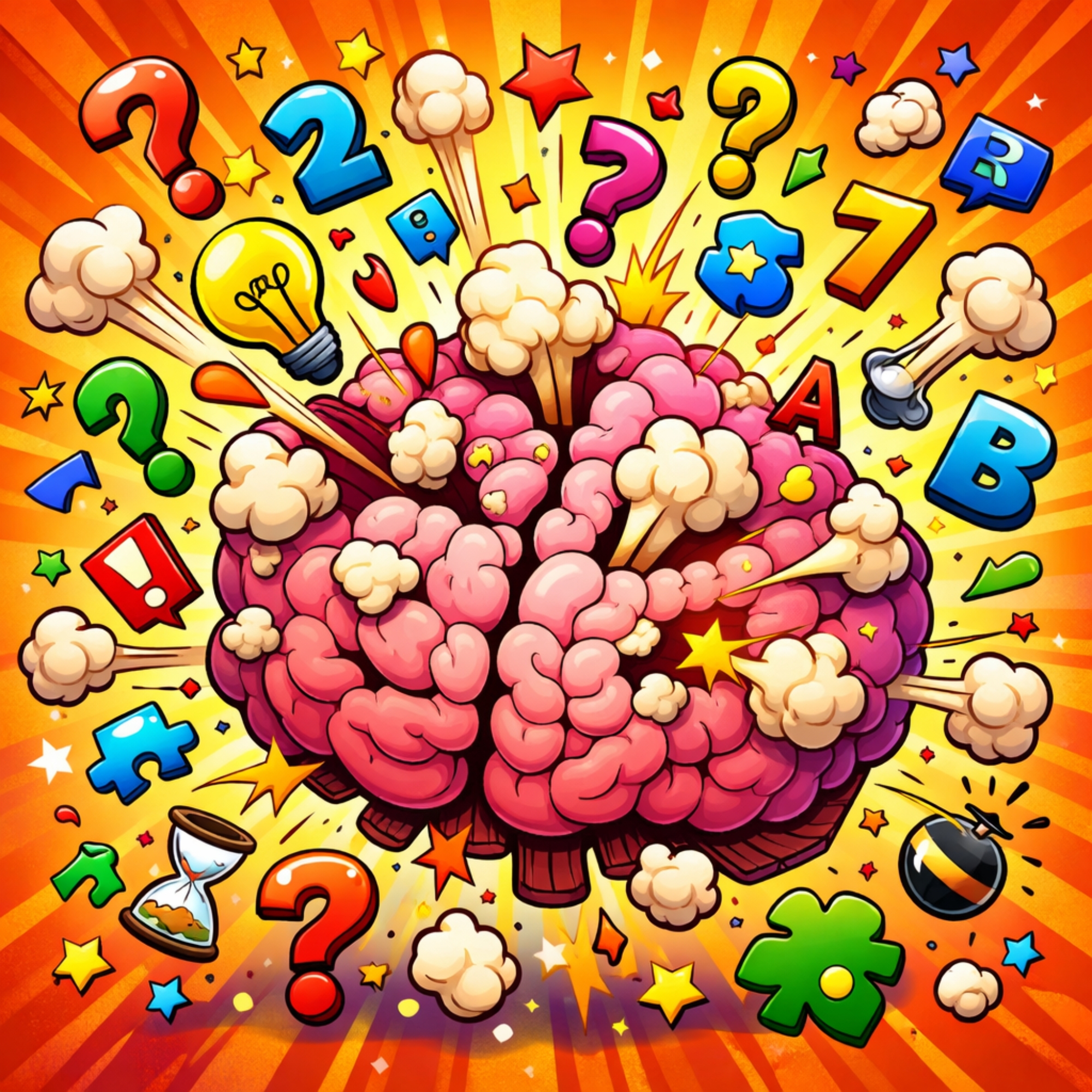 10 Quizfragen: Wetten, dein Gehirn wird explodieren?