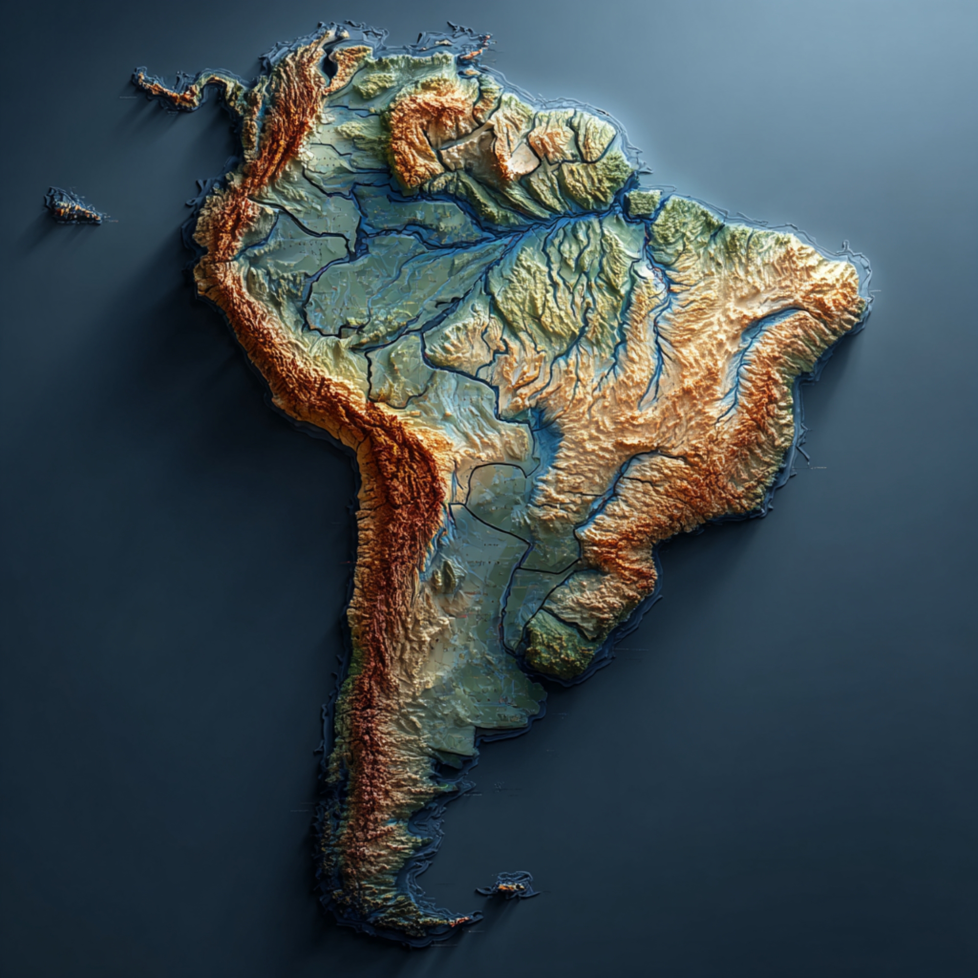 Geografie Quiz: Entwirrst du die 12 Staaten Südamerikas?