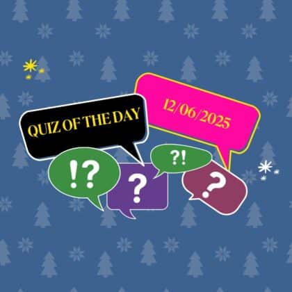 Daily quiz of December 6, 2025