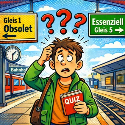 Sprachquiz zu Fremdwörtern: Verstehst du nur Bahnhof?
