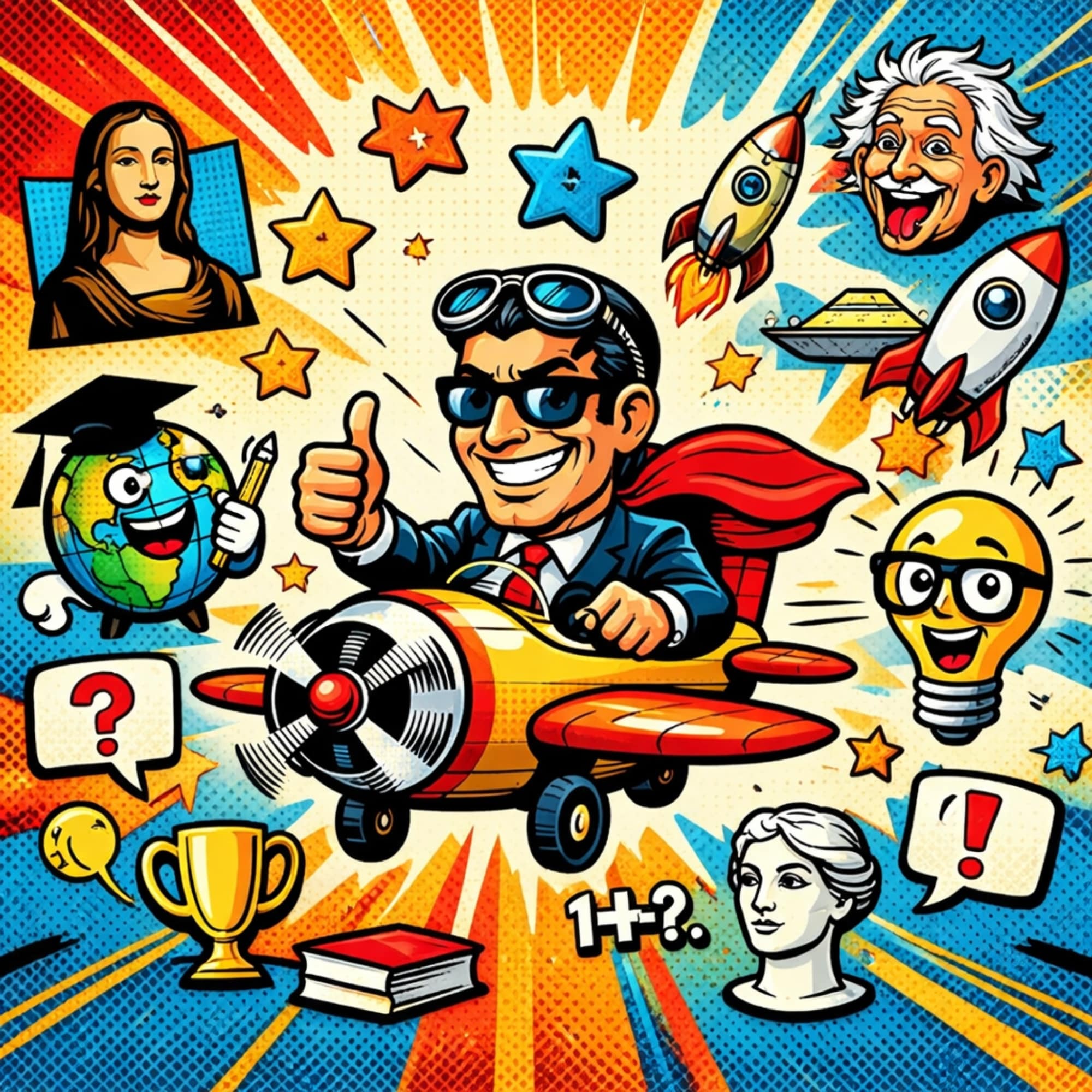 Allgemeinwissen Quiz: Für alle, die sich für Überflieger halten!