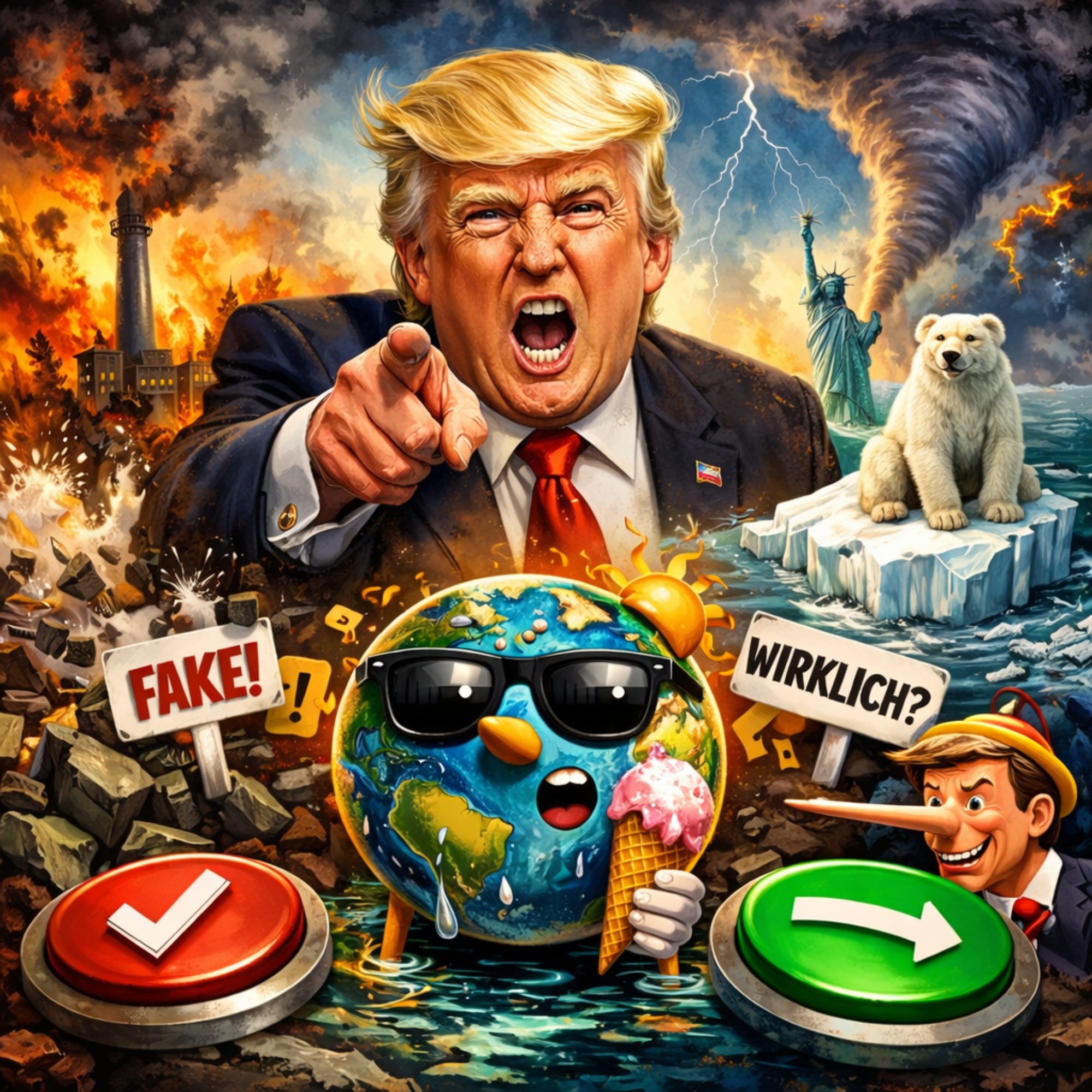 Donald Trump & das Klima: Bestehst du das wilde Lügen-Quiz?