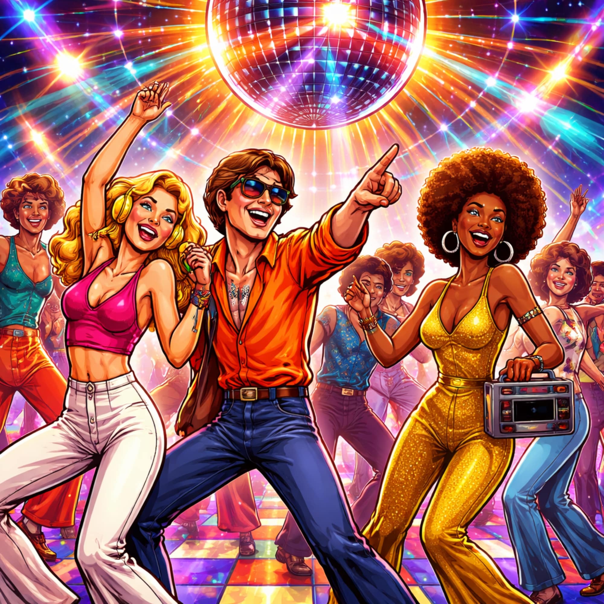 Errate den Song: Per Musikquiz auf Zeitreise in die 70er!