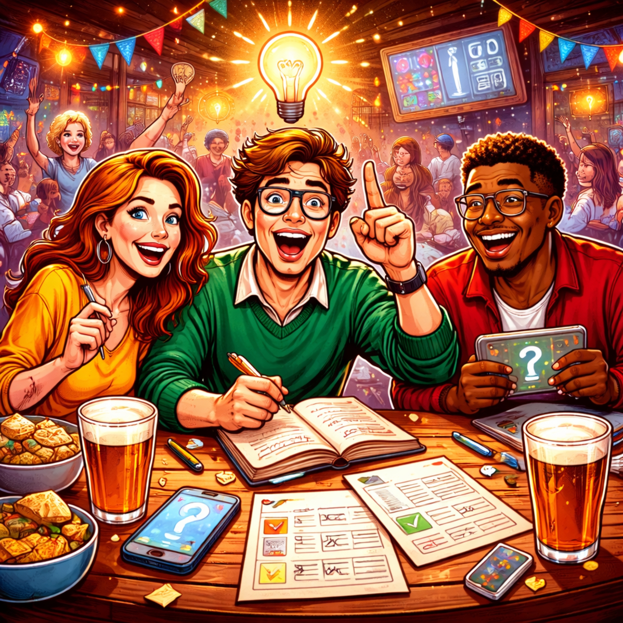 Teste dein Pub-Quiz-Wissen: Sei bereit für den Kneipen-Sieg!