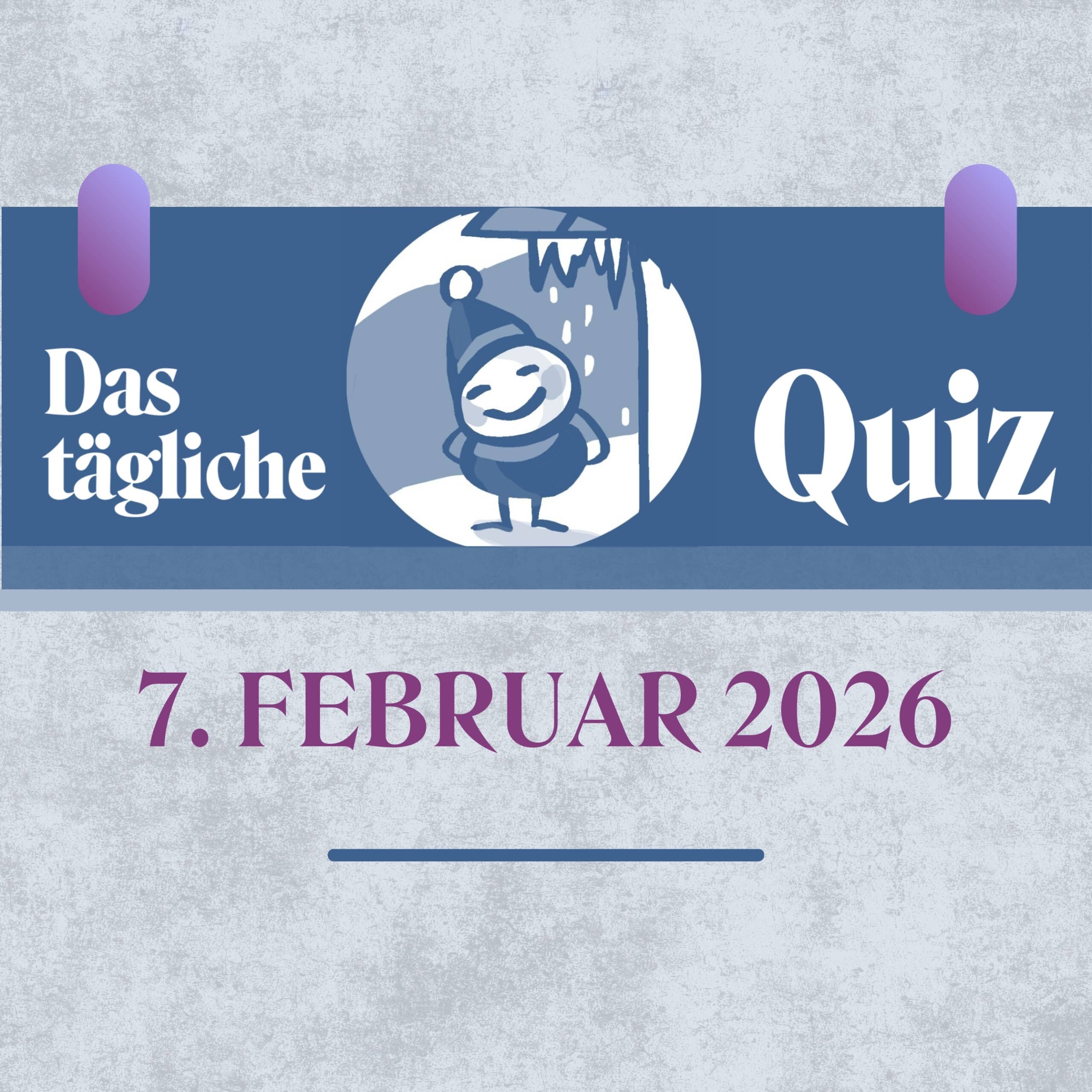 Quiz des Tages vom 7. Februar 2026: Alles Butter bei die Fische?