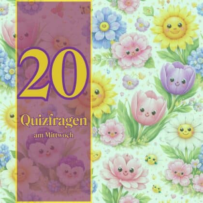 20 Quizfragen am Mittwoch: Fit durch den Tag!