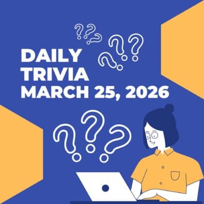 Daily Trivia: New General Knowledge Questions Every Day
