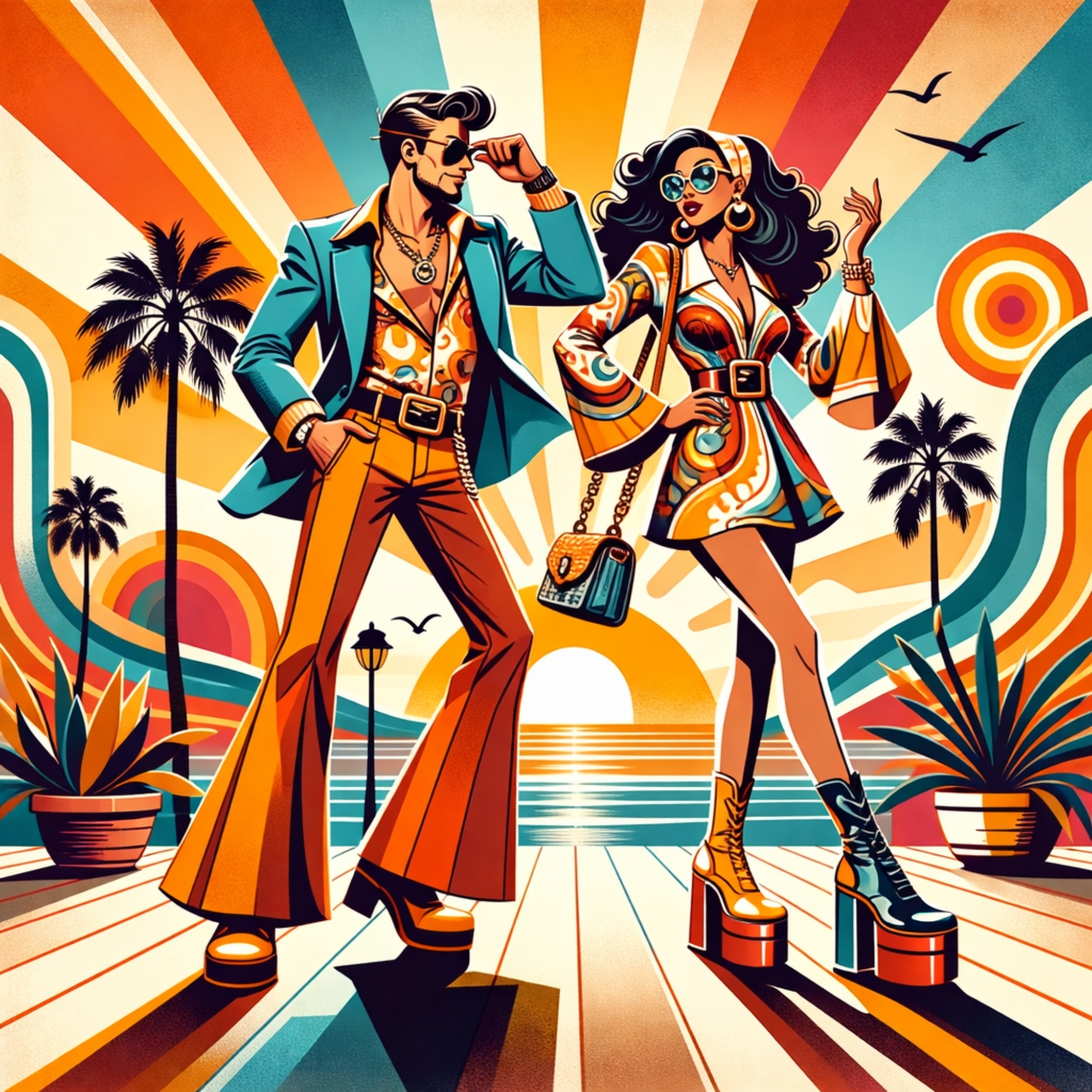 70er Jahre Mode im Quiz: Bist du ein Style-Guru?