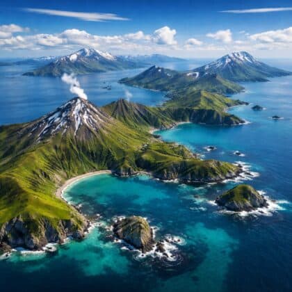 Geographie Quiz zu den vergessenen Inseln der Aleuten der USA