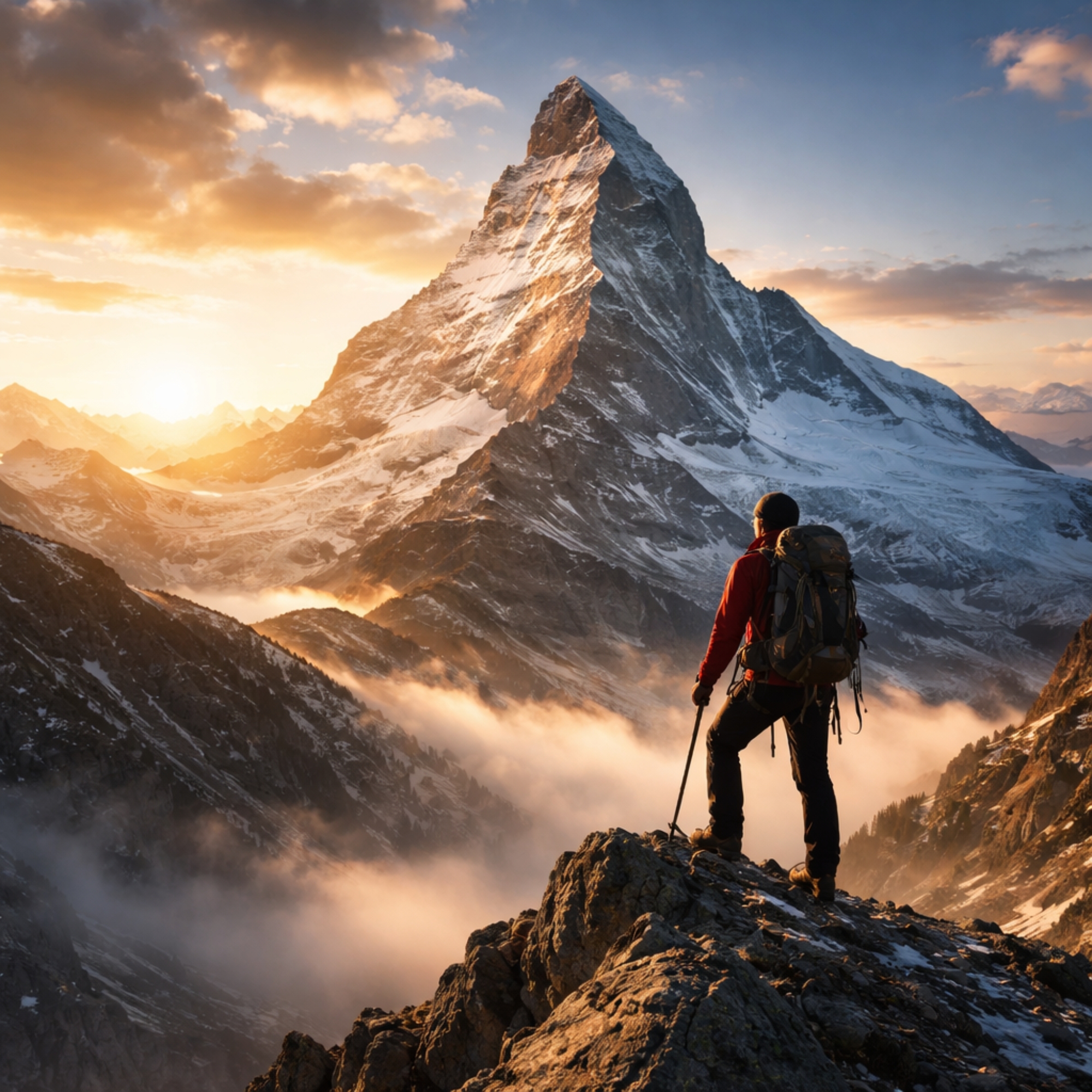 Matterhorn Quiz: Wie schnell besteigst du das Wahrzeichen der Schweiz?