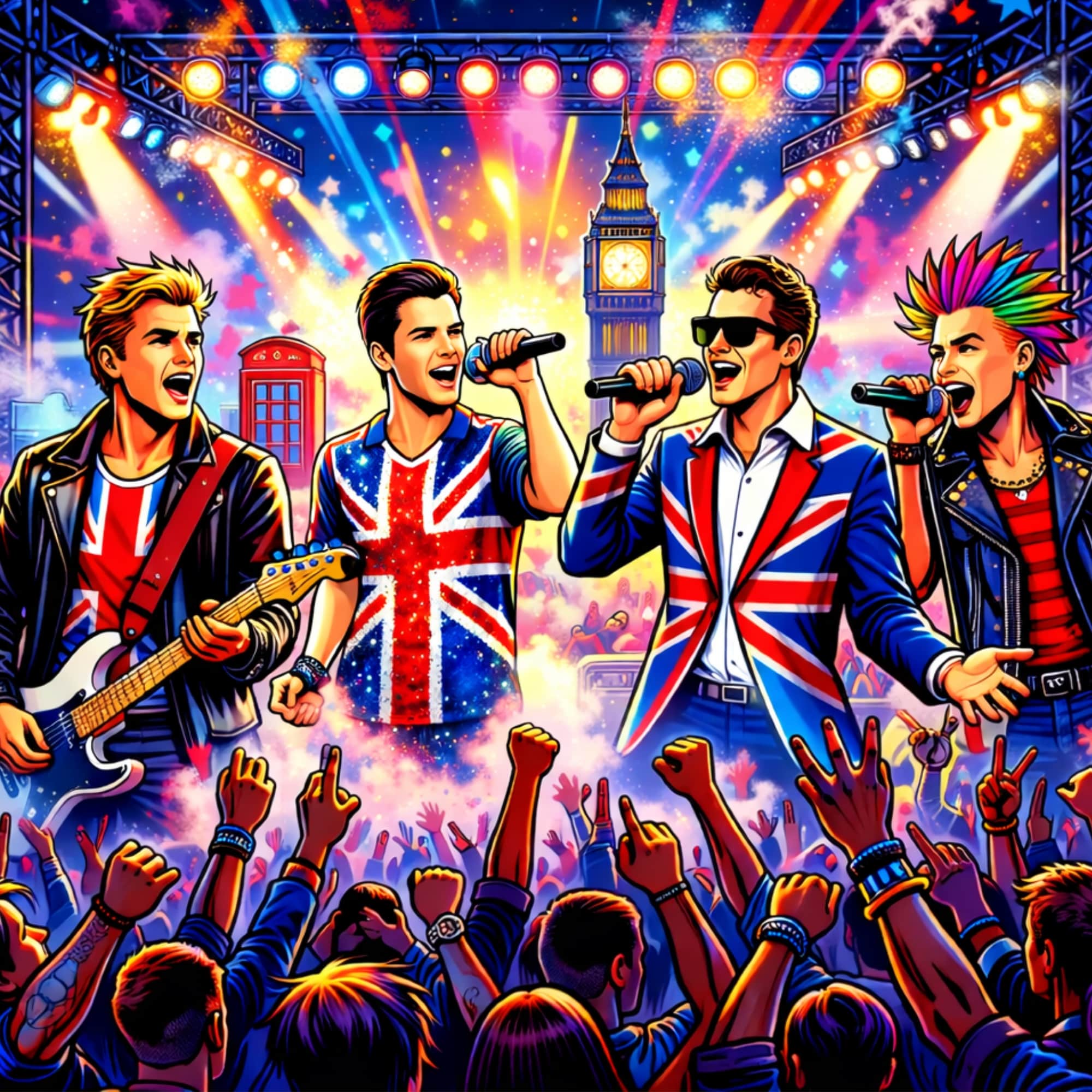 Musikquiz: Britische Sänger – Nur für echte UK-Experten!