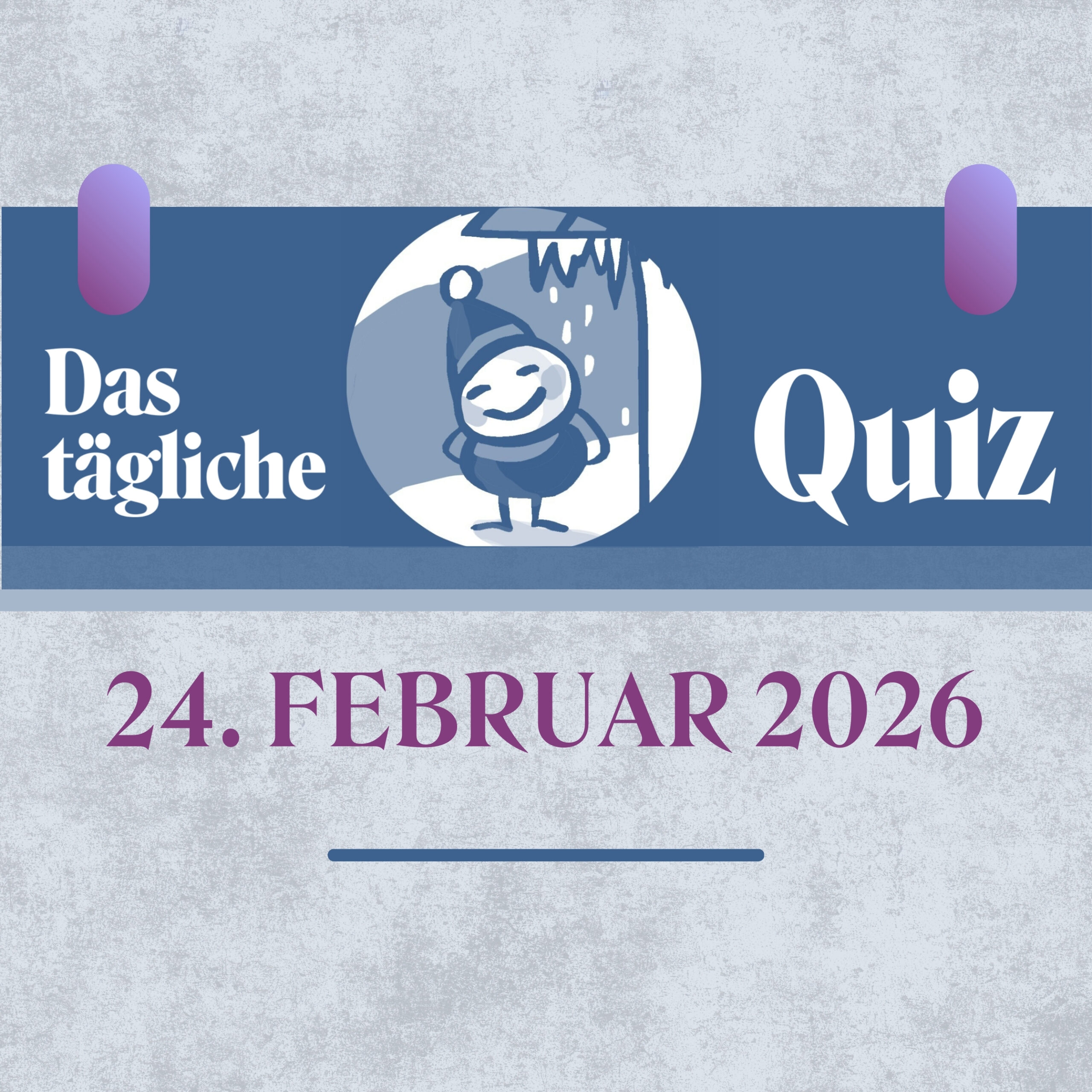 Quiz des Tages vom 24. Februar 2026: Harte Nüsse für dich?