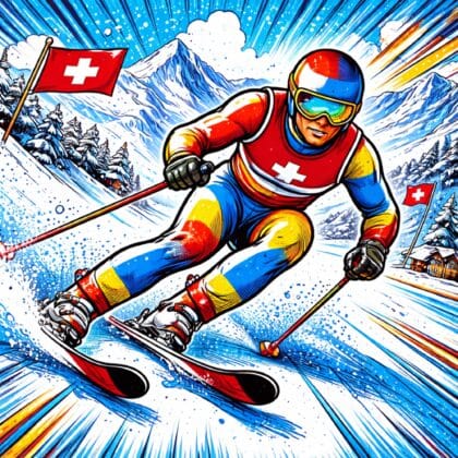 Winter sports quiz: Can you name all 13 Swiss skiing legends?