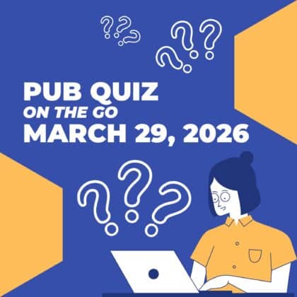 Easy Pub Quiz On the Go 29 March, 2026