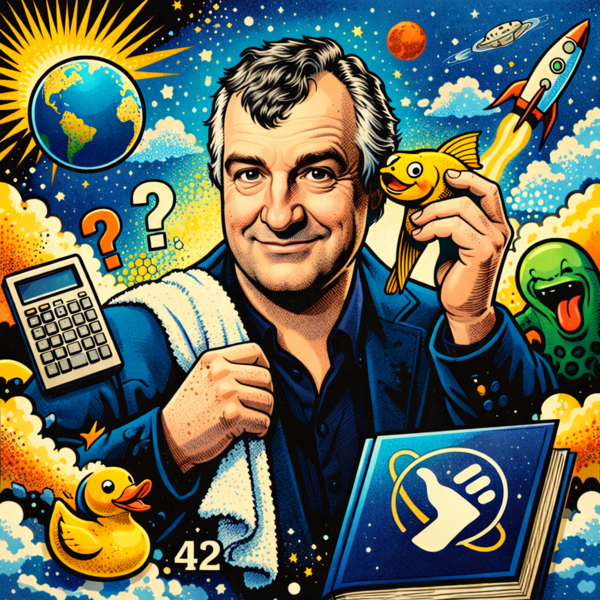 Douglas Adams Quiz: Kennst du die Antwort auf alles?