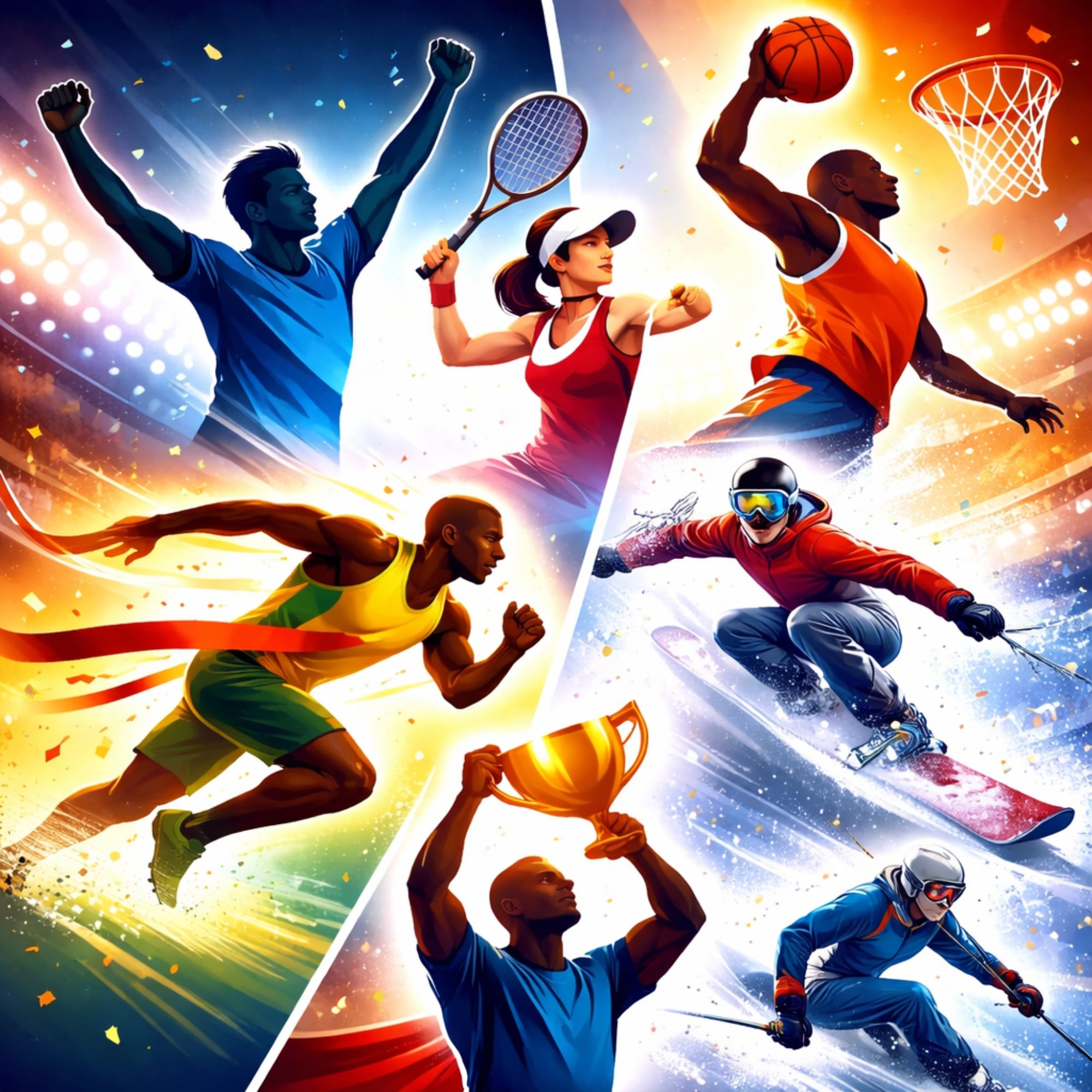 Einfaches Promi-Quiz: Erkennst du diese Sport-Ikonen?