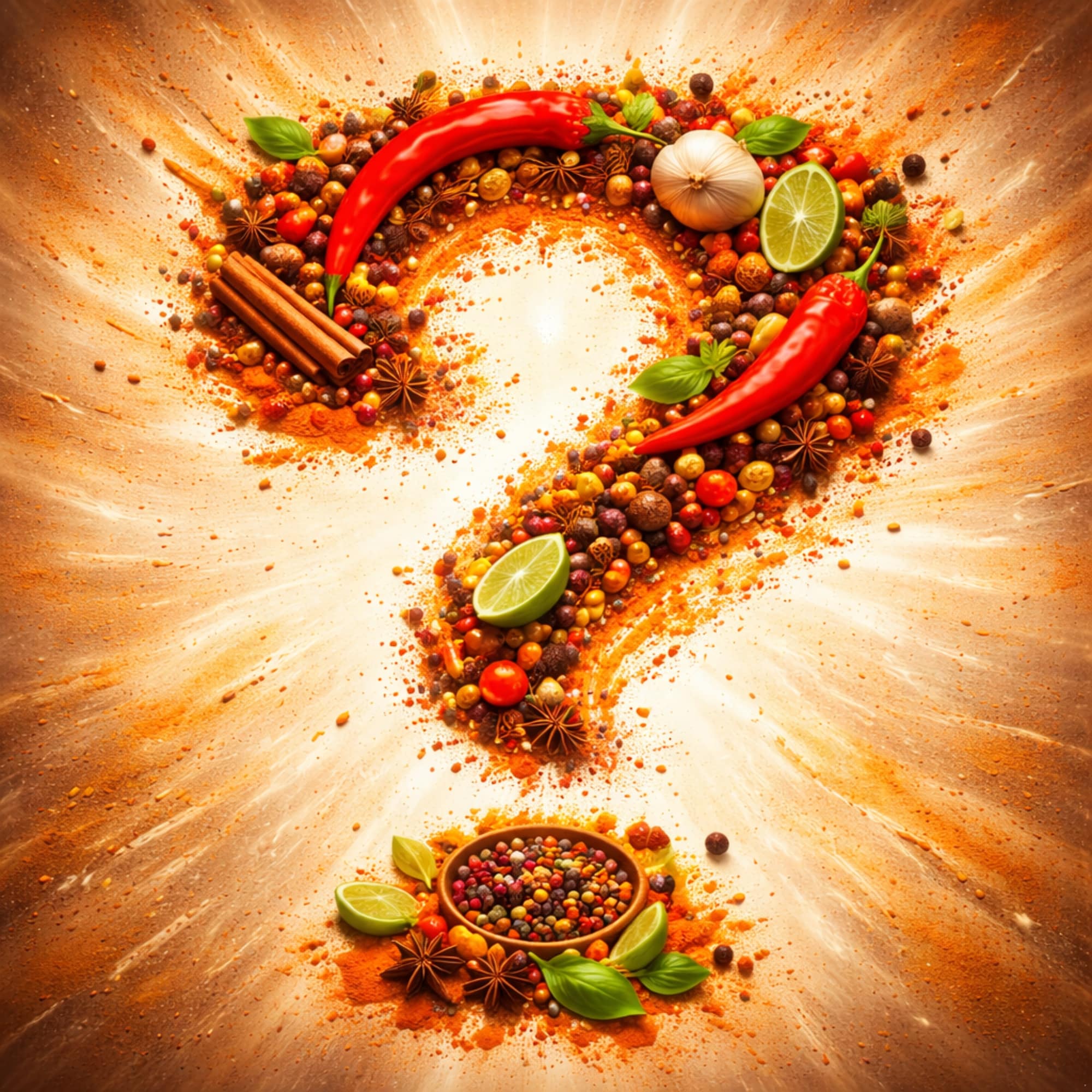 Das kurze Quiz sorgt für richtige Würze: Leg los!