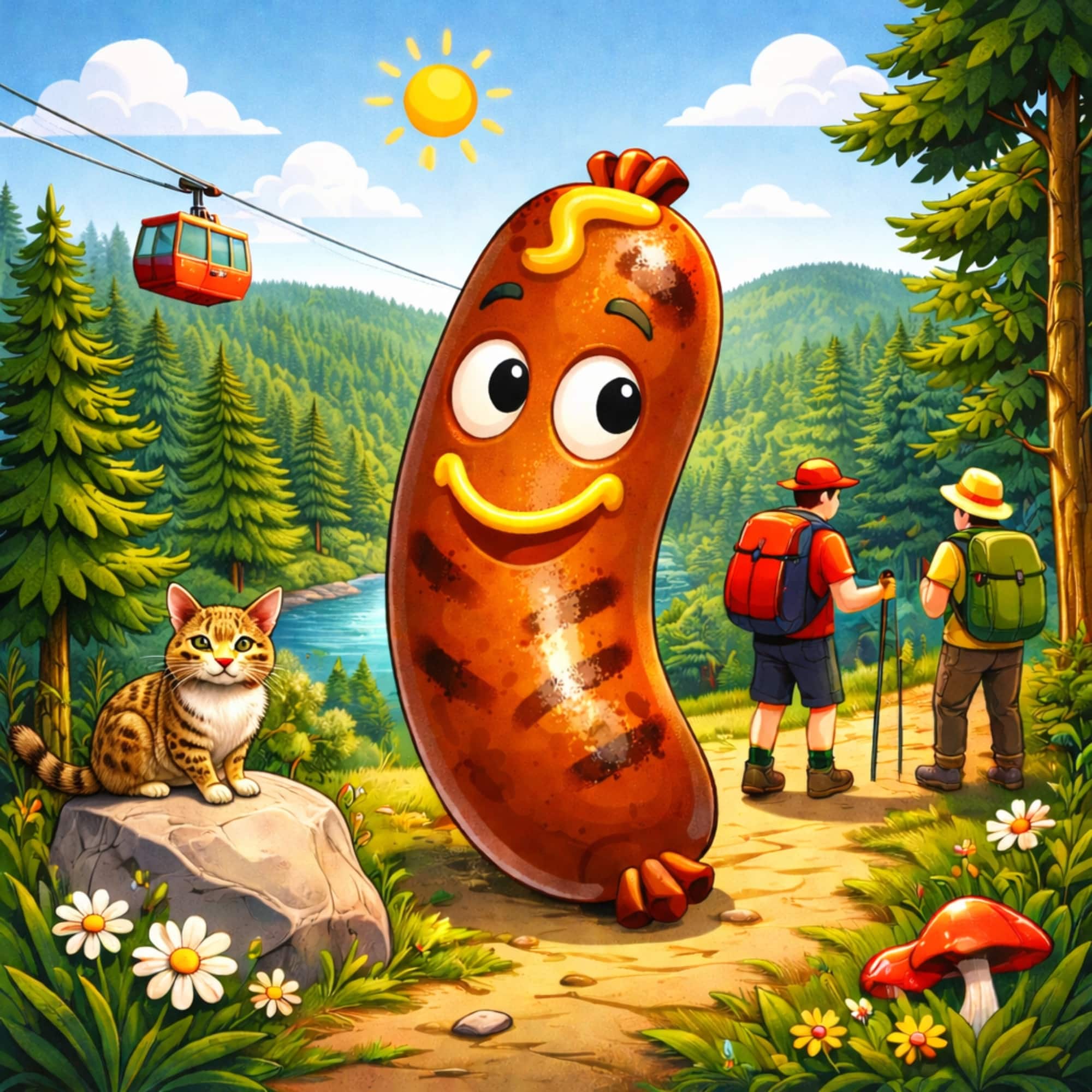 Quiz für Thüringen-Debütanten: Bratwurst, Bildung oder Berge?