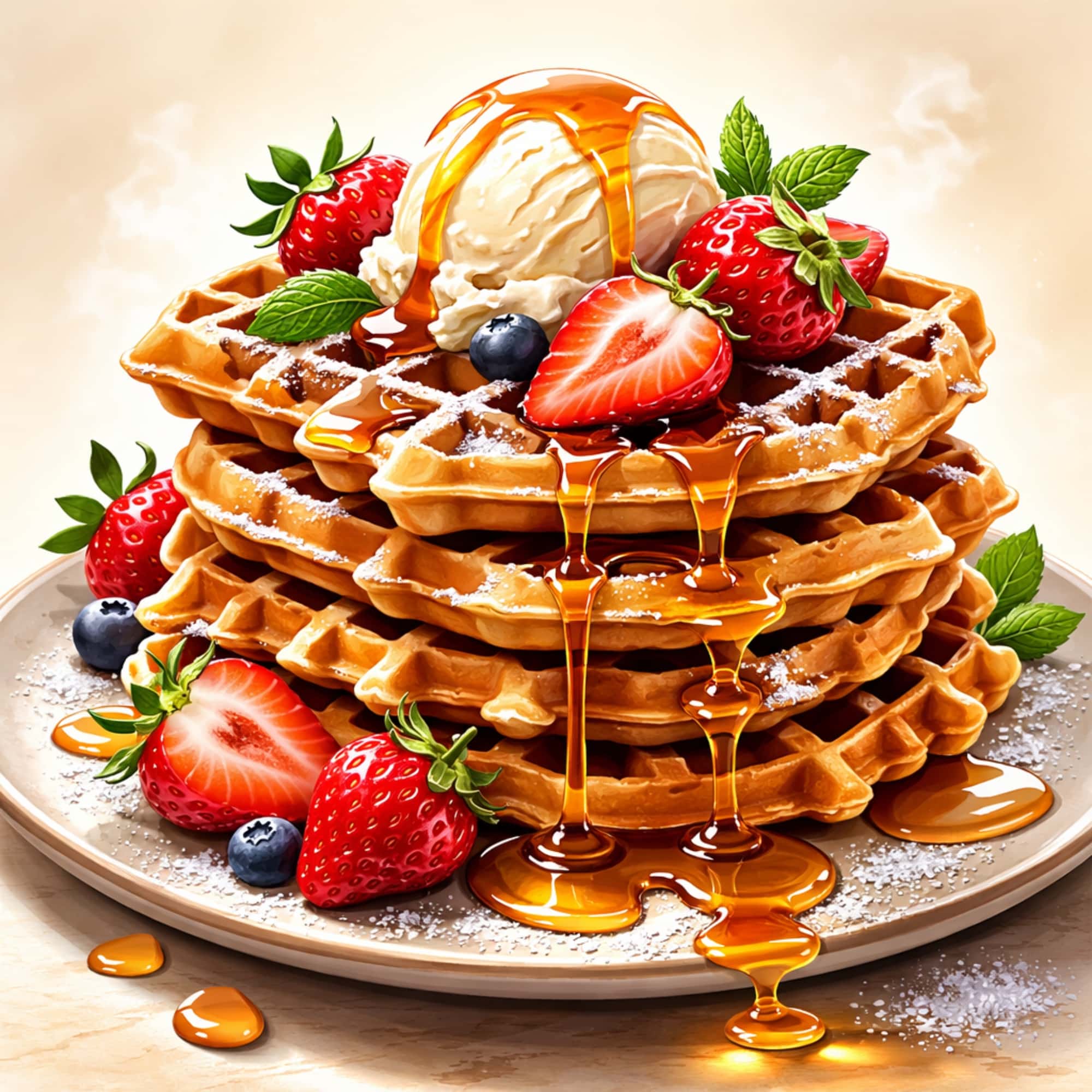 Quiz zum Internationalen Waffeltag: Bist du ein Leckermaul?