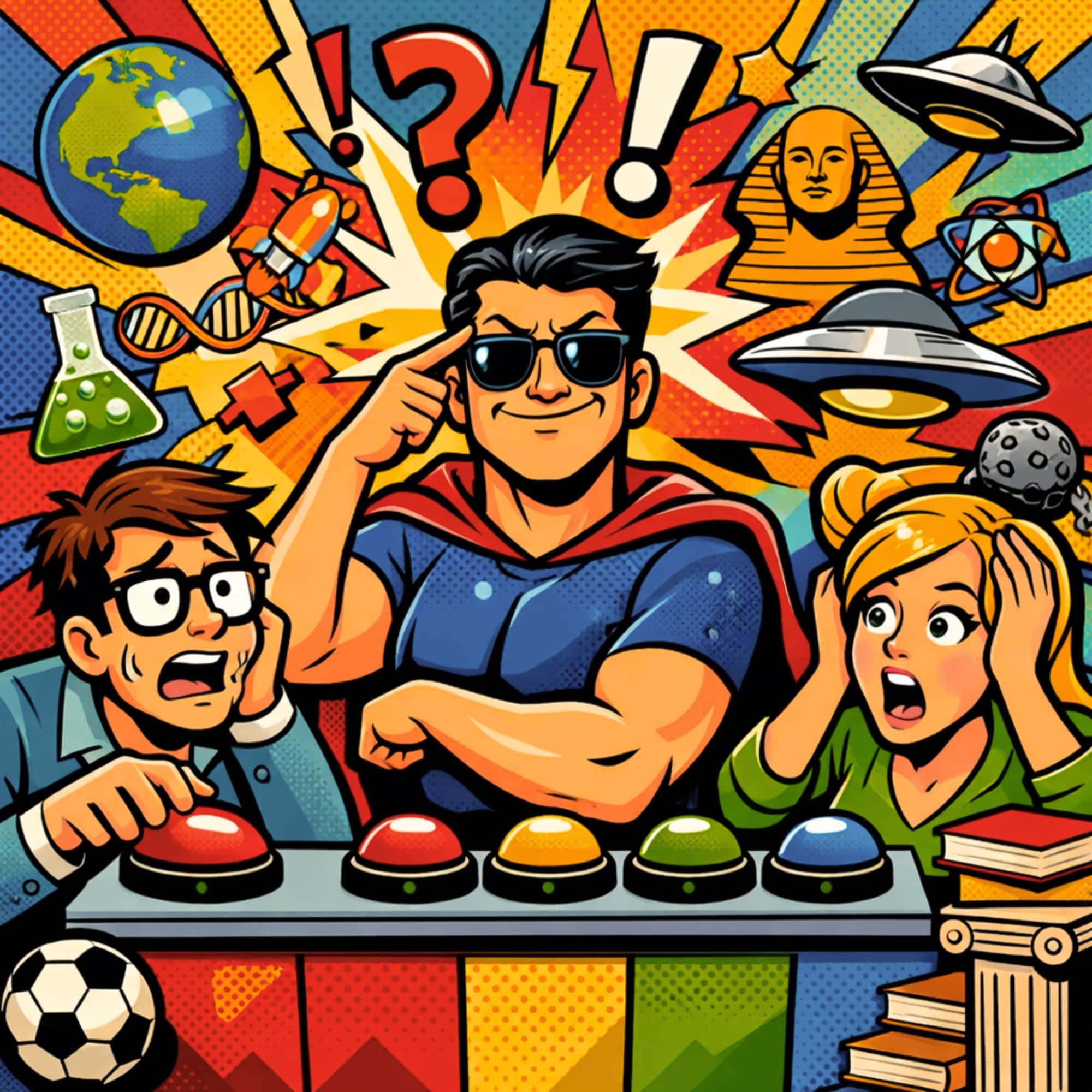 Allgemeinwissen Quiz: Für alle, die sich für unbesiegbar halten!