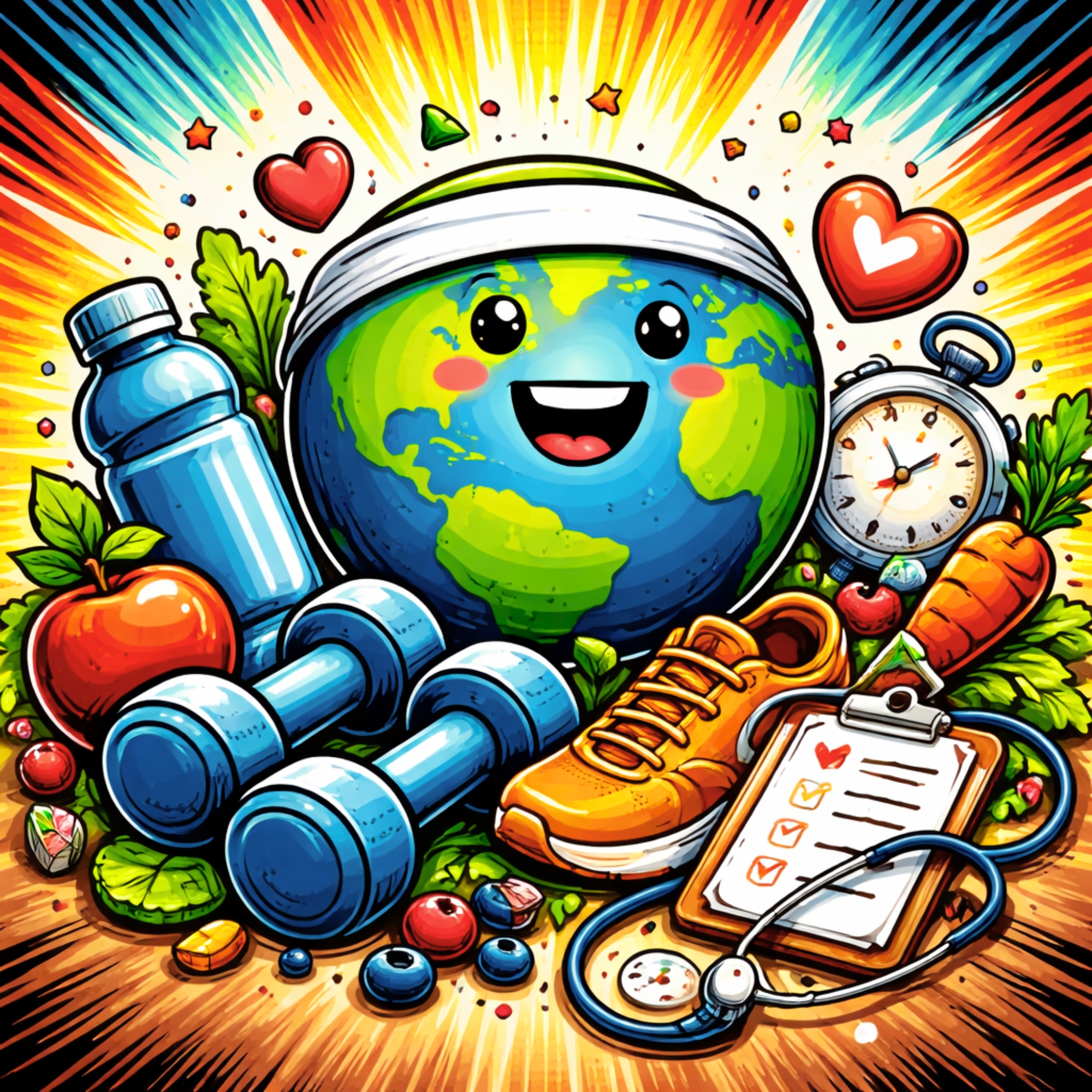 Wie fit bist du? Mach das Quiz zum Weltgesundheitstag!