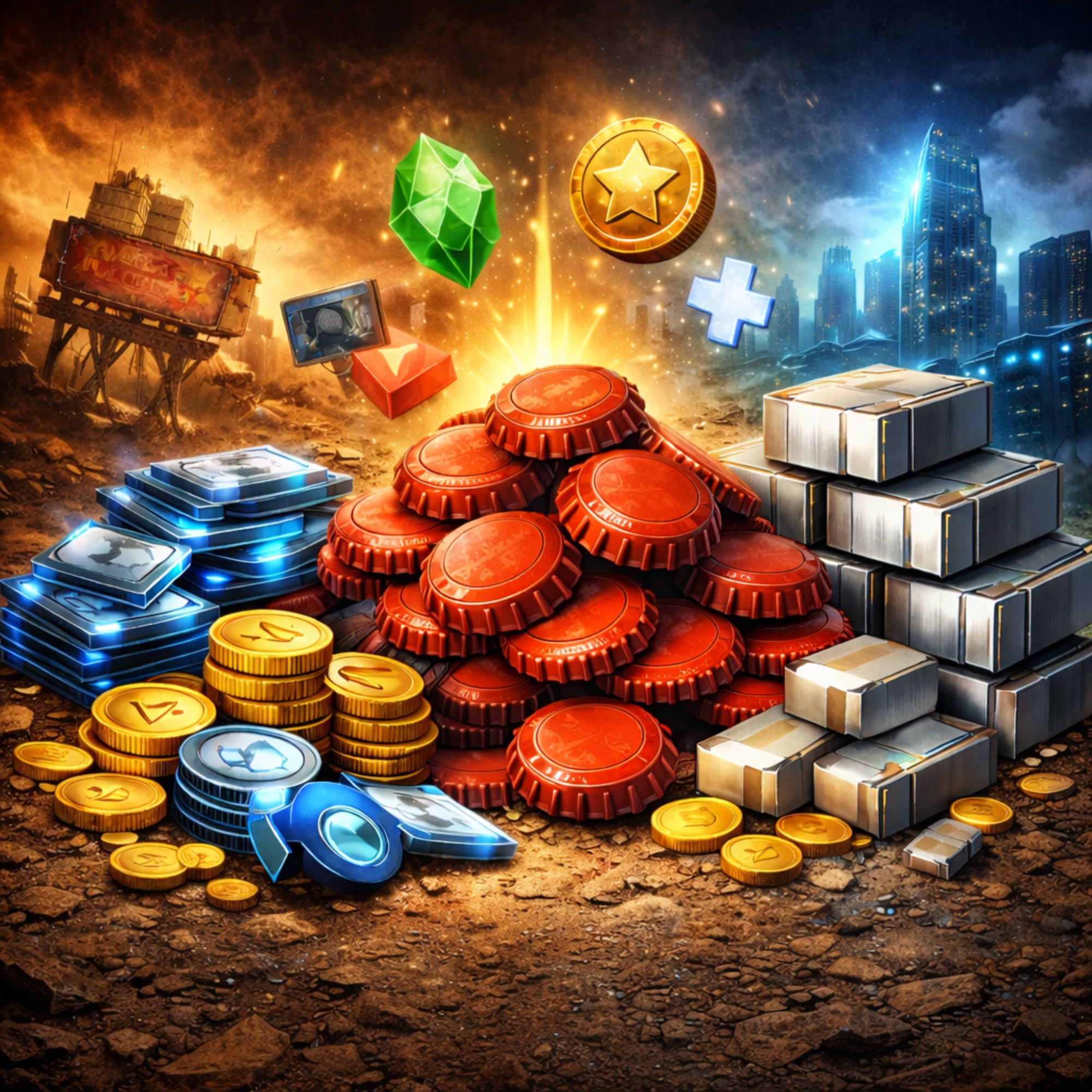 Credits, Kronkorken & Platinum: Das etwas andere Währungs-Quiz!