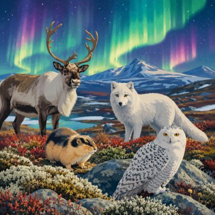Tundra-Tierquiz: Wie viele Meister der Kälte kennst du?