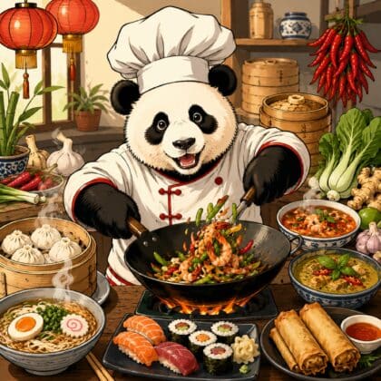 Expertenquiz zur asiatischen Küche: Nur für Feinschmecker!